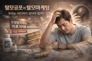 탈모공포를 유발하는 탈모마케팅