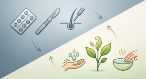 탈모치료와 탈모관리의 다른 느낌